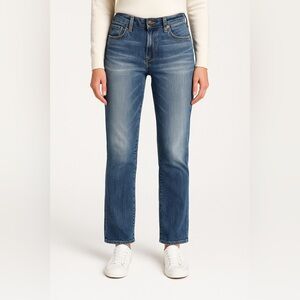 Lucky Jeans Womens Sz 31 Vintage Straight Pants Factory Distressed Whiskering